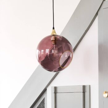 Závesné svietidlo Ballroom XL, fialové