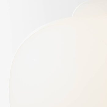 Závesné svietidlo Blop zo skla, biela