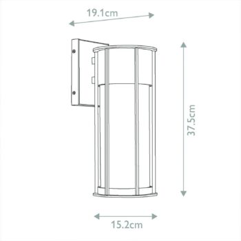 Závesné svietidlo Camillo, čierne, hliník, sklo, E27
