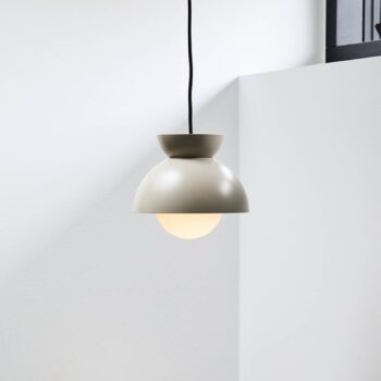 Závesné svietidlo FRANDSEN Butterfly, sivé, Ø 29 cm