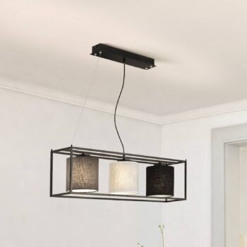 Závesné svietidlo Gilli, 3-plameňové