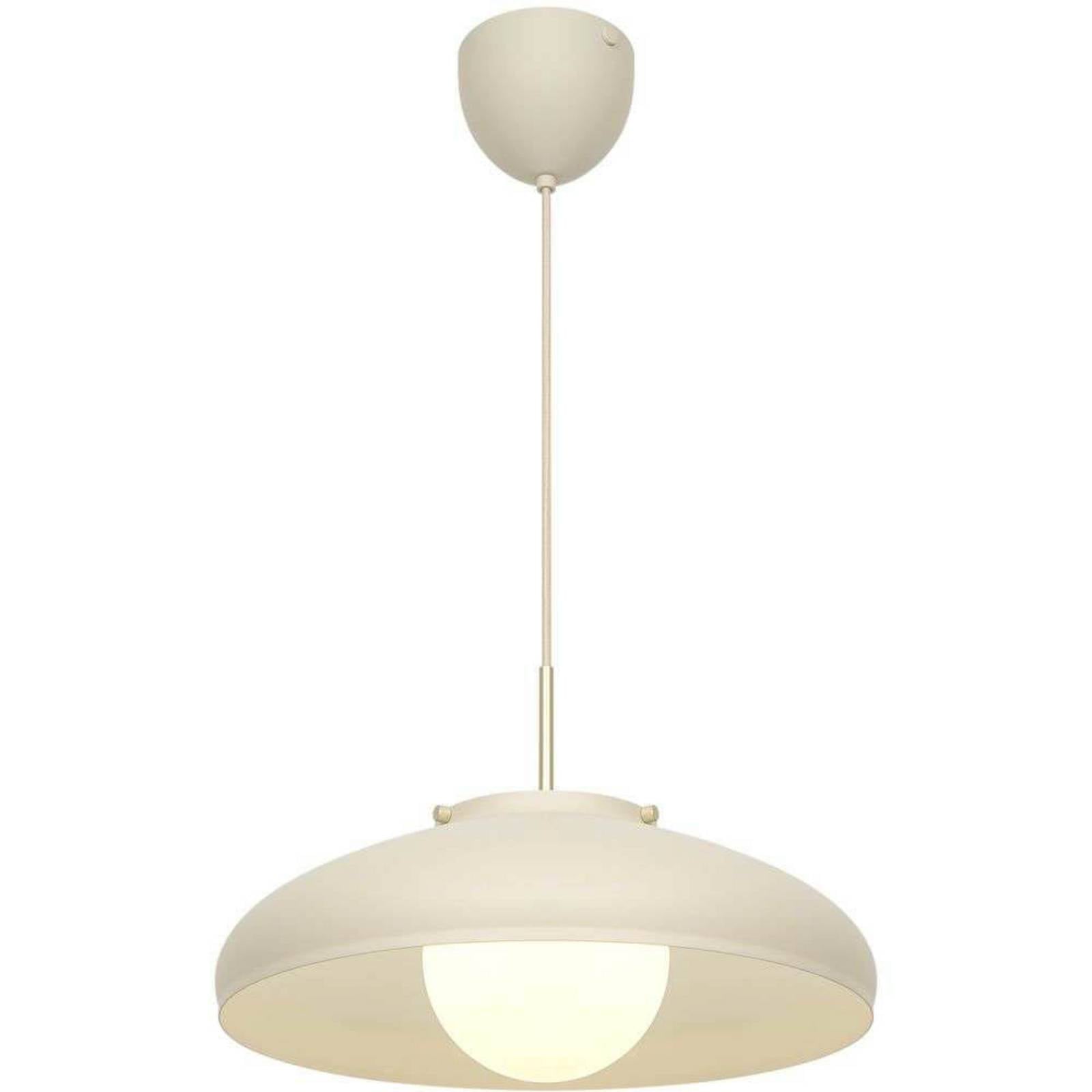 Závesné svietidlo Latif, béžová farba, Ø 40 cm, mosadz Závesné svietidlo Latif, béžová farba, Ø 40 cm, mosadz