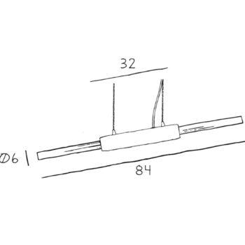 Závesné svietidlo Limbo, mramor, hnedé, 2-pl., výškovo nastaviteľné