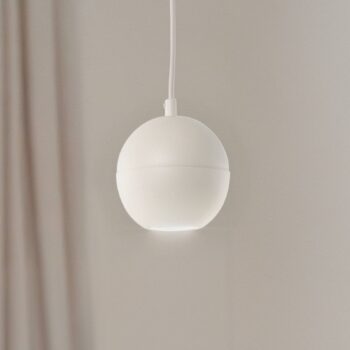 Závesné svietidlo Midway, piesková farba, kov, Ø 12 cm, GU10