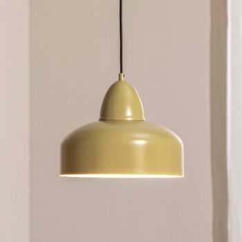 Závesné svietidlo Mille, 1-plameňové, pistáciové