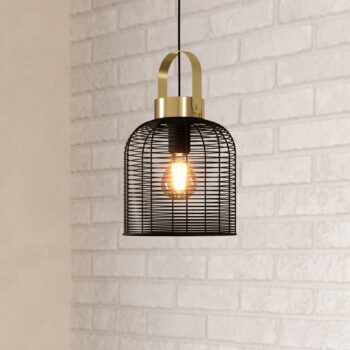 Závesné svietidlo Roundham, priemer 22 cm