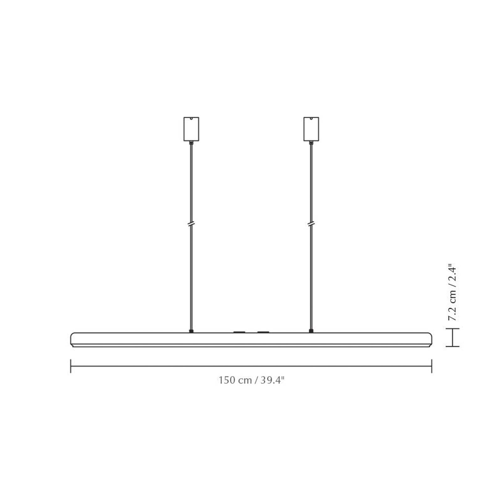 Závesné svietidlo UMAGE LED Hazel Branch, biela/oceľ, 150 cm Závesné svietidlo UMAGE LED Hazel Branch, biela/oceľ, 150 cm