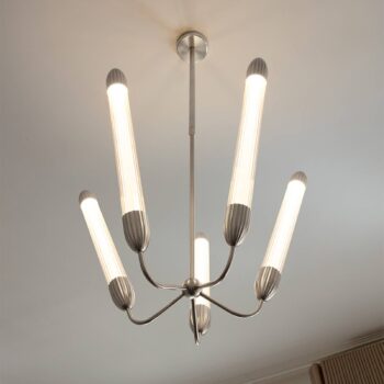 Závesné svietidlo UMAGE Lemon Squeeze long, oceľ, Ø 85,6 cm