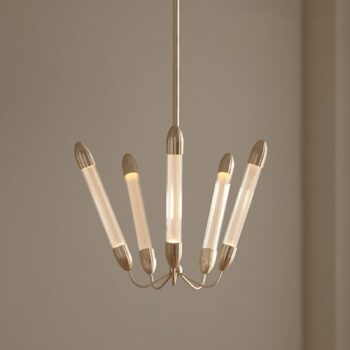 Závesné svietidlo UMAGE Lemon Squeeze short, mosadz, Ø 68,8 cm