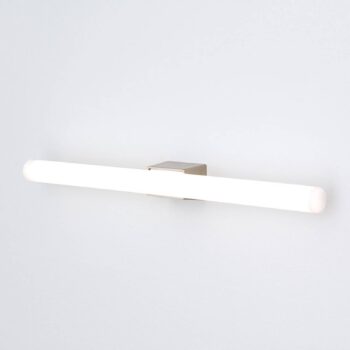 Zrkadlové LED svetlo Visagist, držiak matný nikel