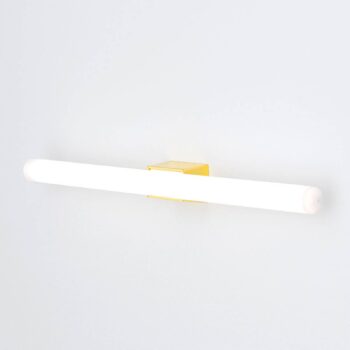 Zrkadlové LED svetlo Visagist, držiak mosadz