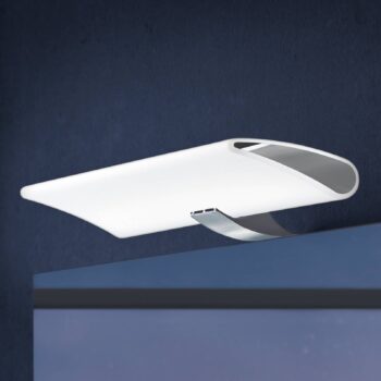 Zrkadlové LED svietidlo Miracle chróm, šírka 30 cm