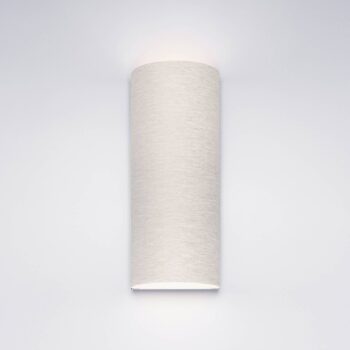 serien.lighting Club LED nástenné svietidlo, hliník/šedá