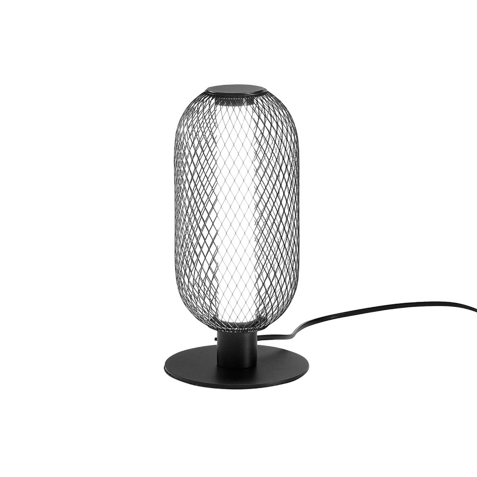 stolová LED lampa INKAS, výška 28 cm, čierna, kov, CCT stolová LED lampa INKAS, výška 28 cm, čierna, kov, CCT