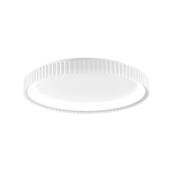 stropné LED svetlo Niike, biele, Ø 50 cm, kov, CCT