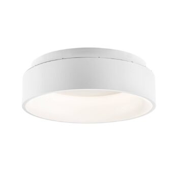 stropné LED svetlo Noah, biele, Ø 60 cm, kov, CCT